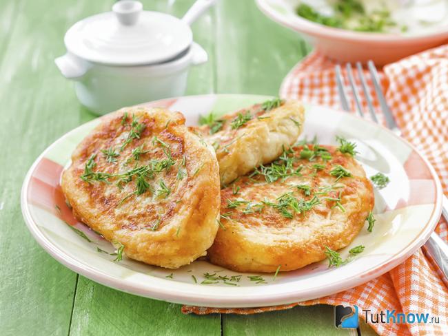 Картофельные зразы с грибами