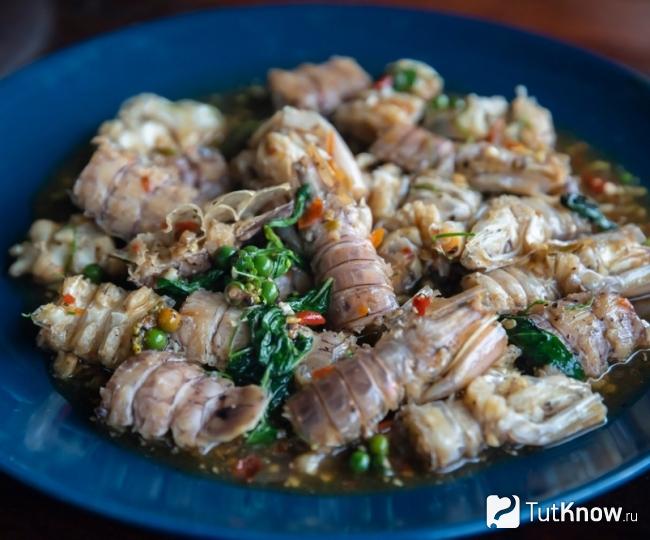 Отварные Mantis Shrimps