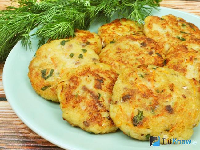 Картофельные зразы с рыбой
