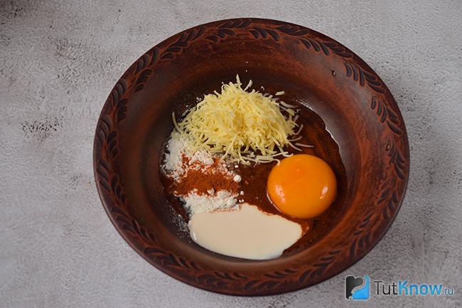 Ингредиенты для кляра куриных отбивных