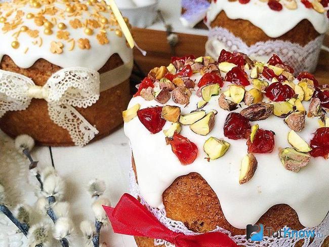 Царский кулич на Пасху
