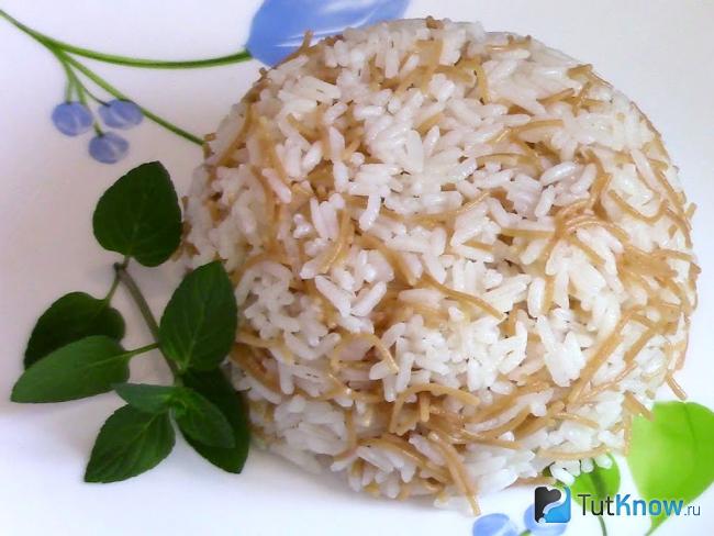 Рецепты гарниров из риса