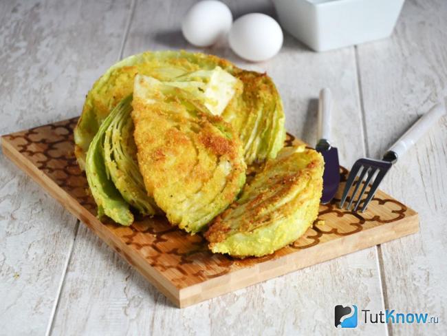 Рецепты капустных шницелей