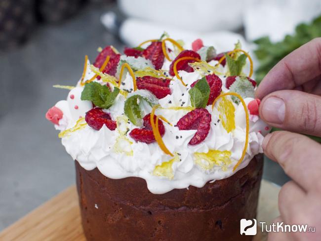 Рецепты глазури для кулича