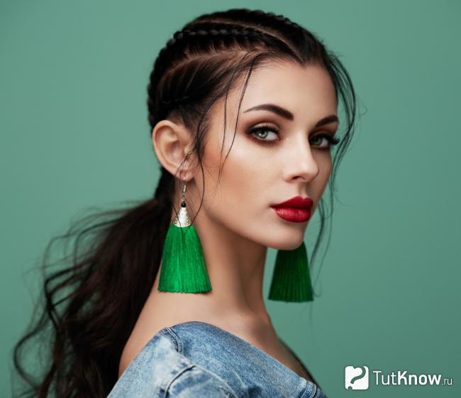 Летний макияж для брюнетки