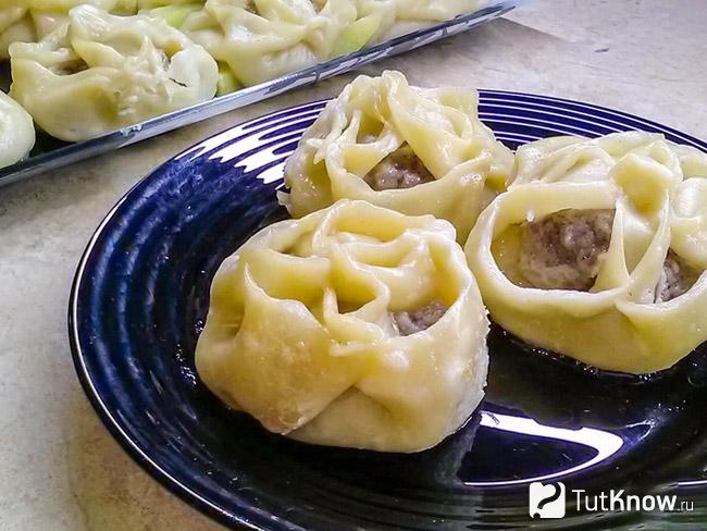 Манты по-узбекски
