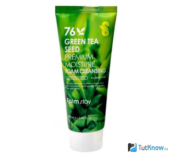 Пенка для умывания Green Tea Seed Premium Moisture Foam Cleansing