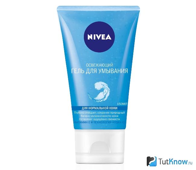 Гель для умывания Nivea Aqua Effect для нормальной кожи