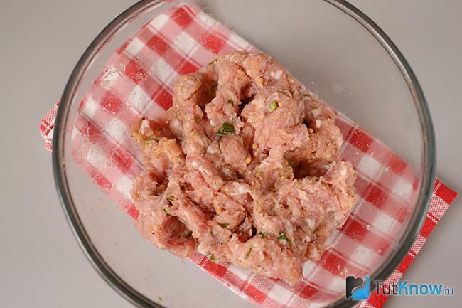 Фарш для мясных гнезд