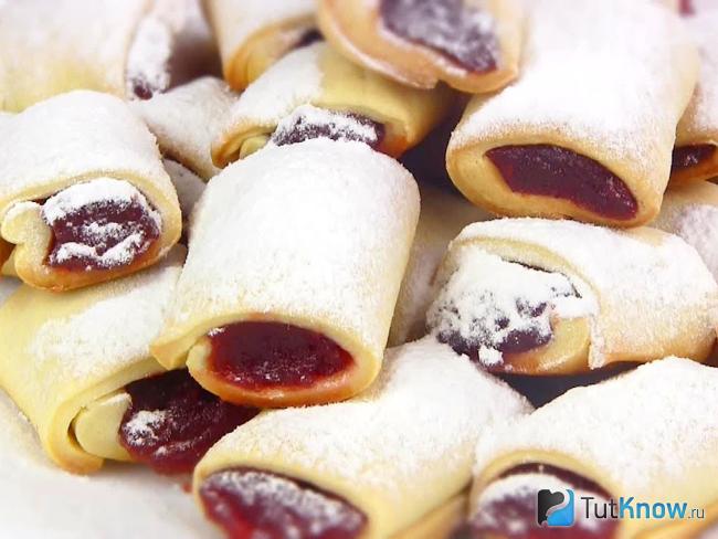 Творожное печенье