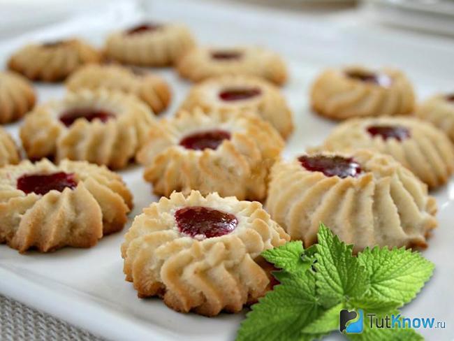 Курабье с крахмалом