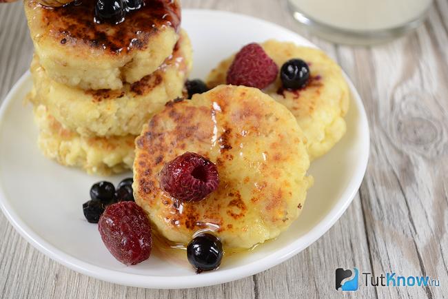 Сырники с овсянкой