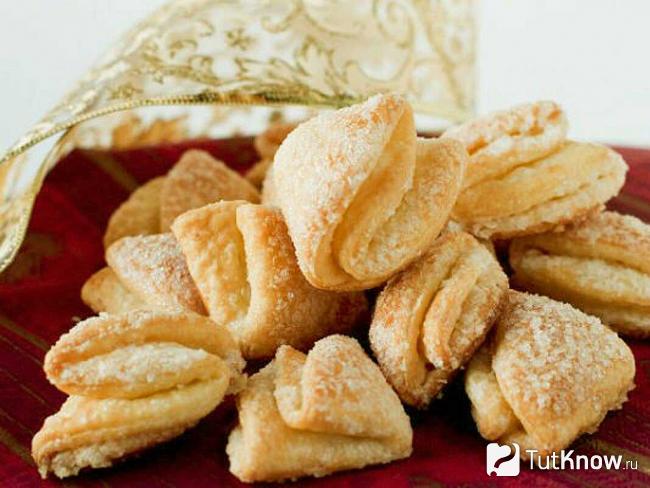 Рецепты приготовления печенья Конверты