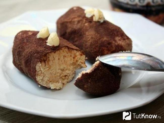 Пирожное из печенья