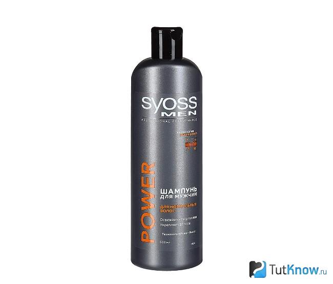 Мужской шампунь Syoss Men Power and Strength