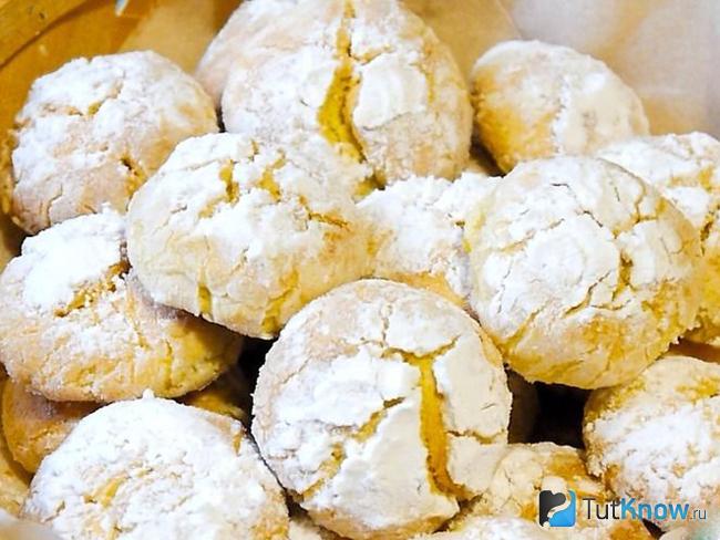 Печенье лимонное
