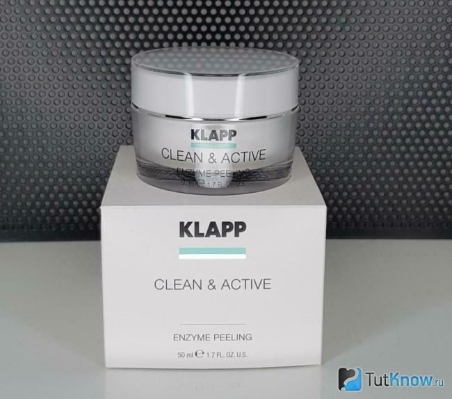 Энзимный пилинг Clean Active Enzyme Peeling Klapp