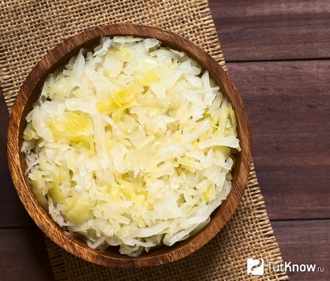 Квашеная капуста для лица