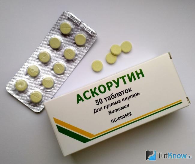 Аскорутин от пигментных пятен