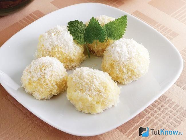 «Рафаэлло» из кукурузных палочек