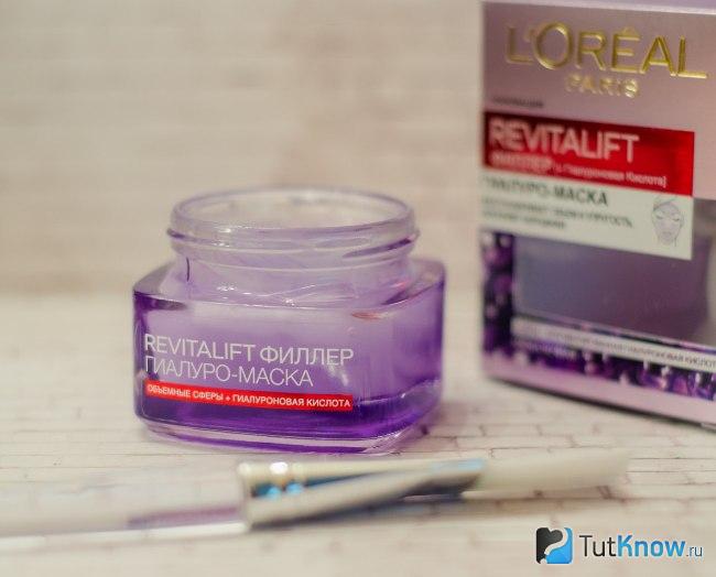 Маска L’Oreal Paris Revitalift филлер ночная с гиалуроновой кислотой