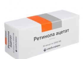 Как использовать ретинола ацетат для лица