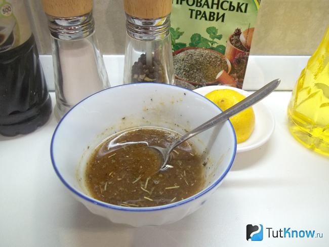 Готовый маринад для запекания овощей