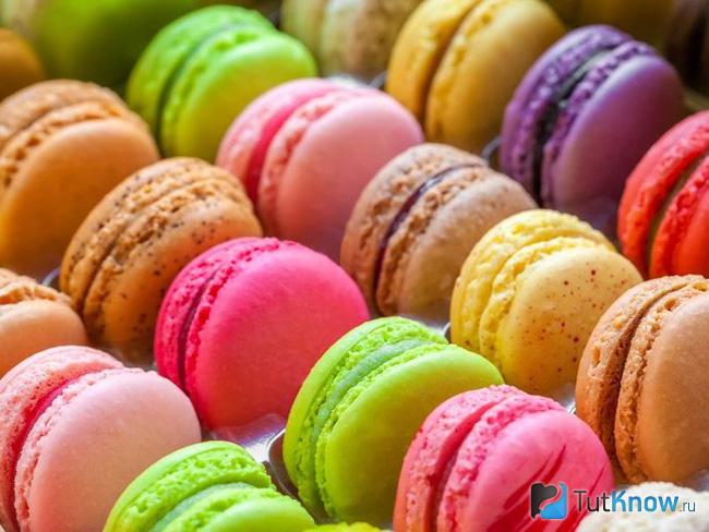 Шоколадные Макароны с ганашом