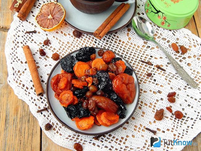Цимес из баранины с картофелем