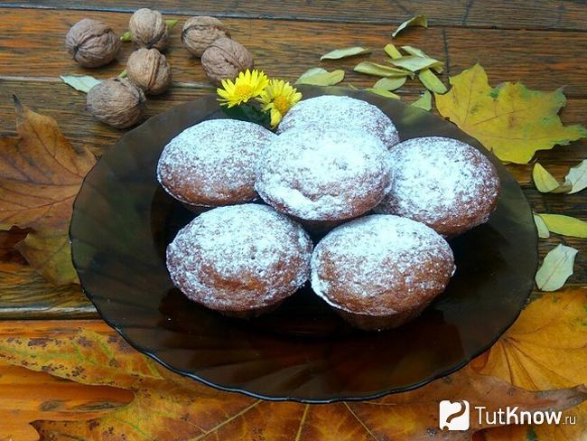 Кексы на яйцах