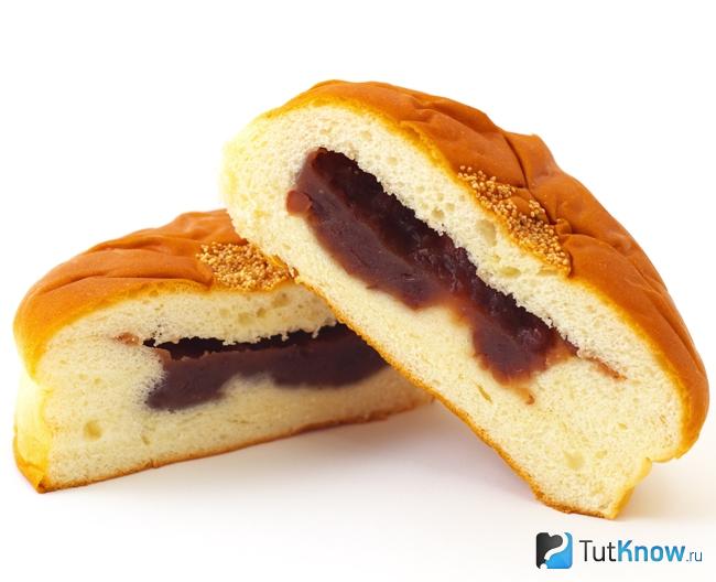 Булочки с вареньем