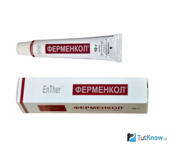 Ферменкол гель от рубцов после прыщей