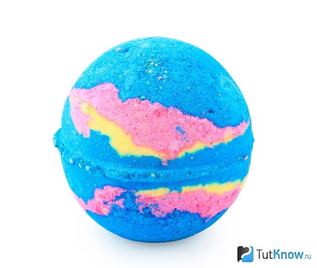 Успокаивающая бомбочка для ванны с морской солью