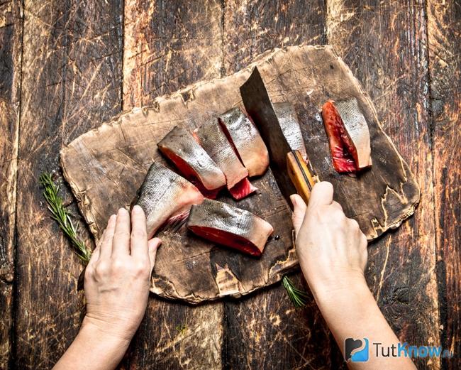 Приготовление консервы из рыбы