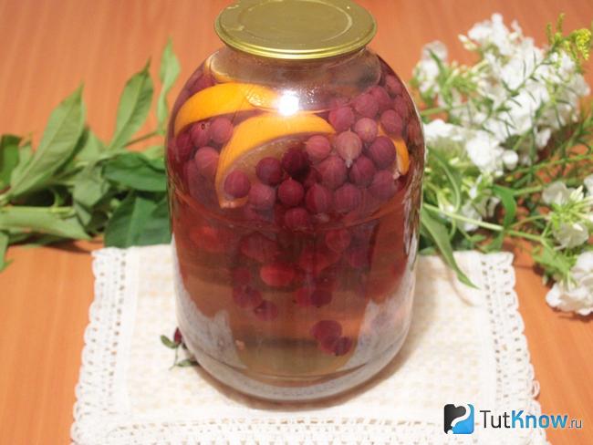 Крыжовник с апельсином