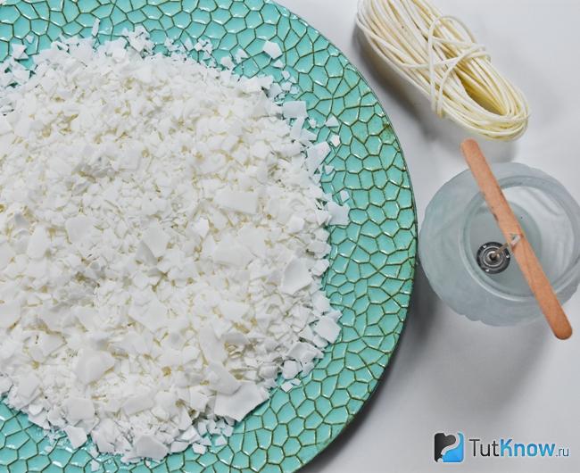 Материалы для изготовления свечей своими руками