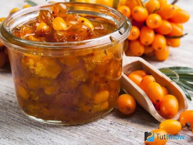 Облепиха с медом и лимоном