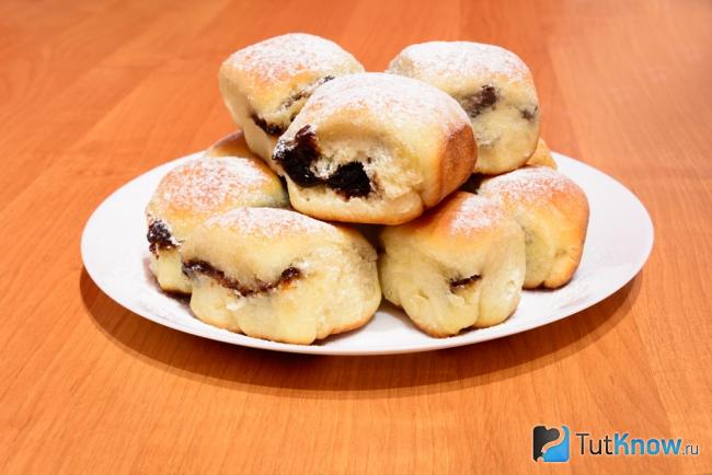 Вкусные булочки с начинкой