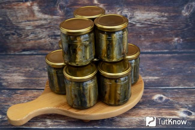 Домашние консервы из рыбы