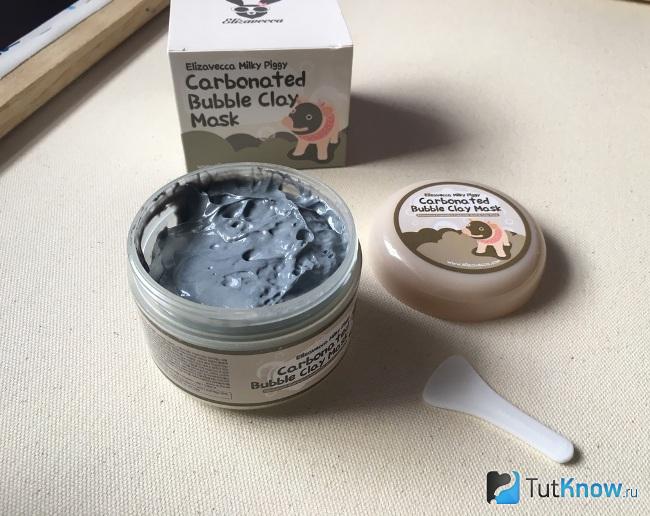 Пузырьковая маска Elizavecca Milky Piggy Carbonated Bubble Clay Mask