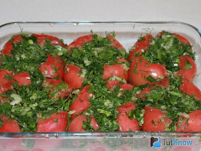 Помидоры по-корейски