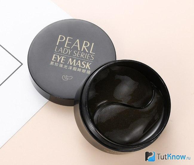 Черные патчи Images Pearl Lady Series Eye Mask для глаз