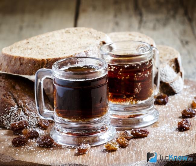 Квас не резкий