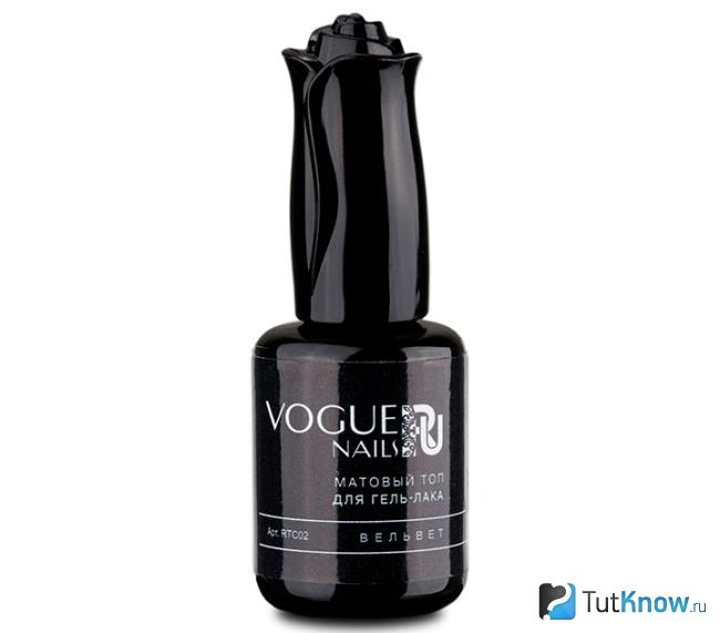 Матовый топ Vogue Nails Вельвет для маникюра