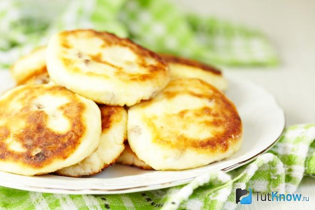 Сырные оладьи