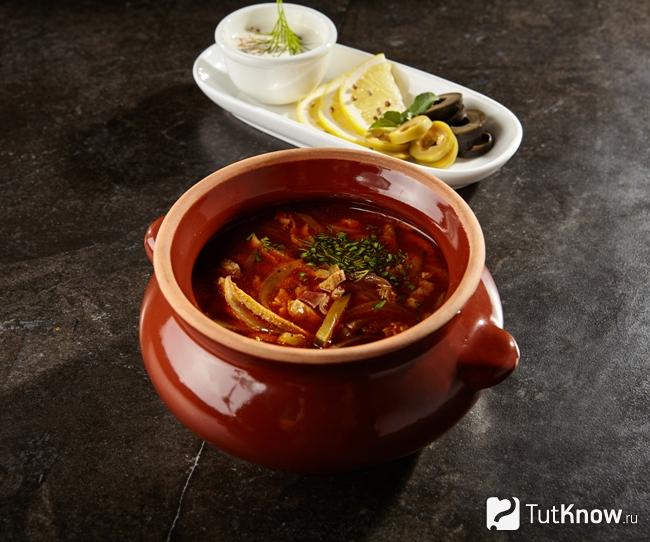 Сборная мясная солянка