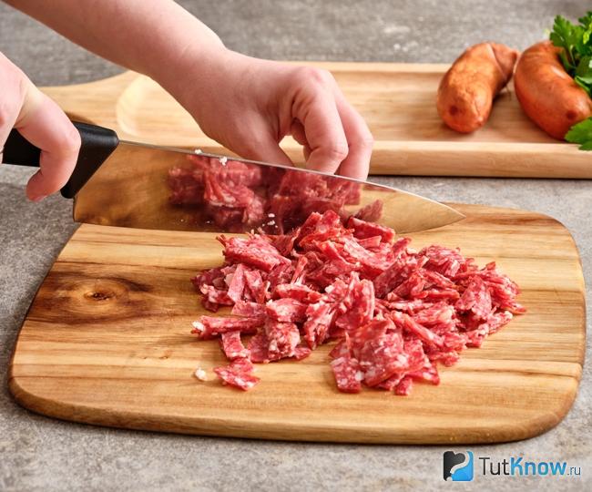 Приготовление солянки