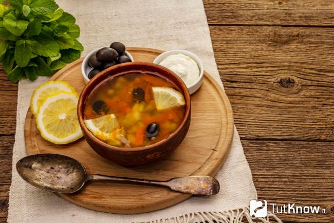 Вкусная солянка