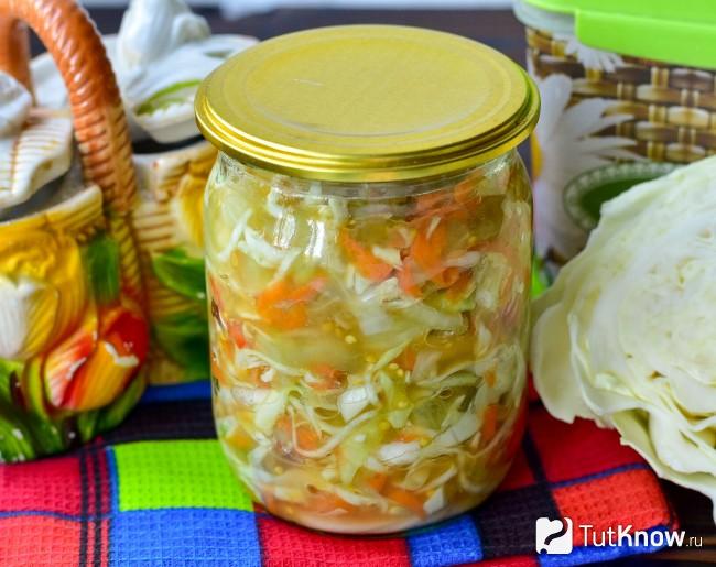 Капуста по-корейски на зиму