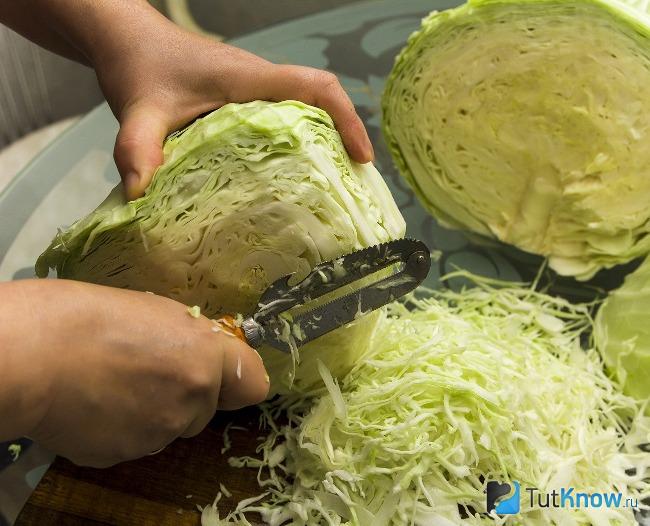 Приготовление капусты на зиму